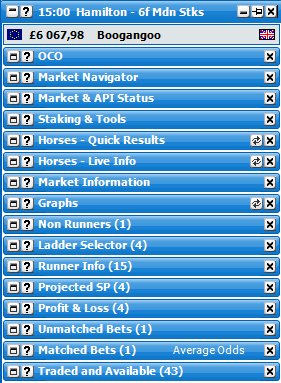 main info bar